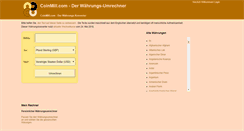 Desktop Screenshot of de.coinmill.com